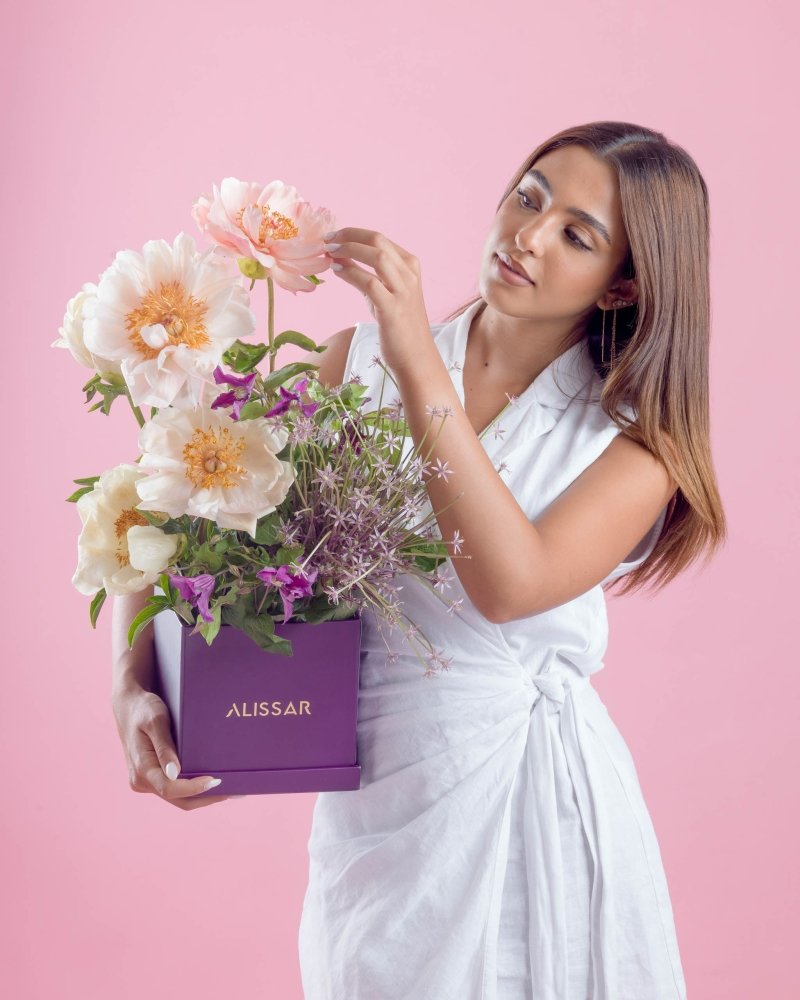 Peach Sorbet - Alissar Flowers Doha