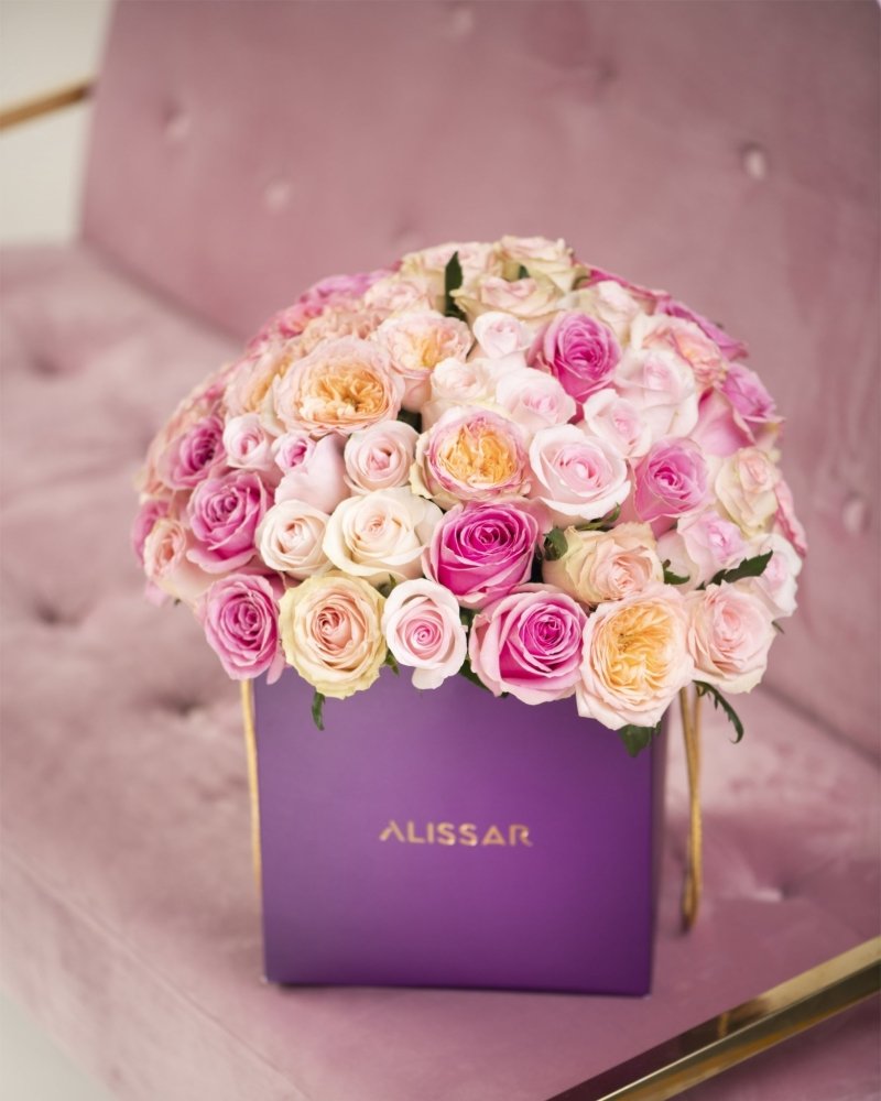 Cheerful Pink - Alissar Flowers Qatar